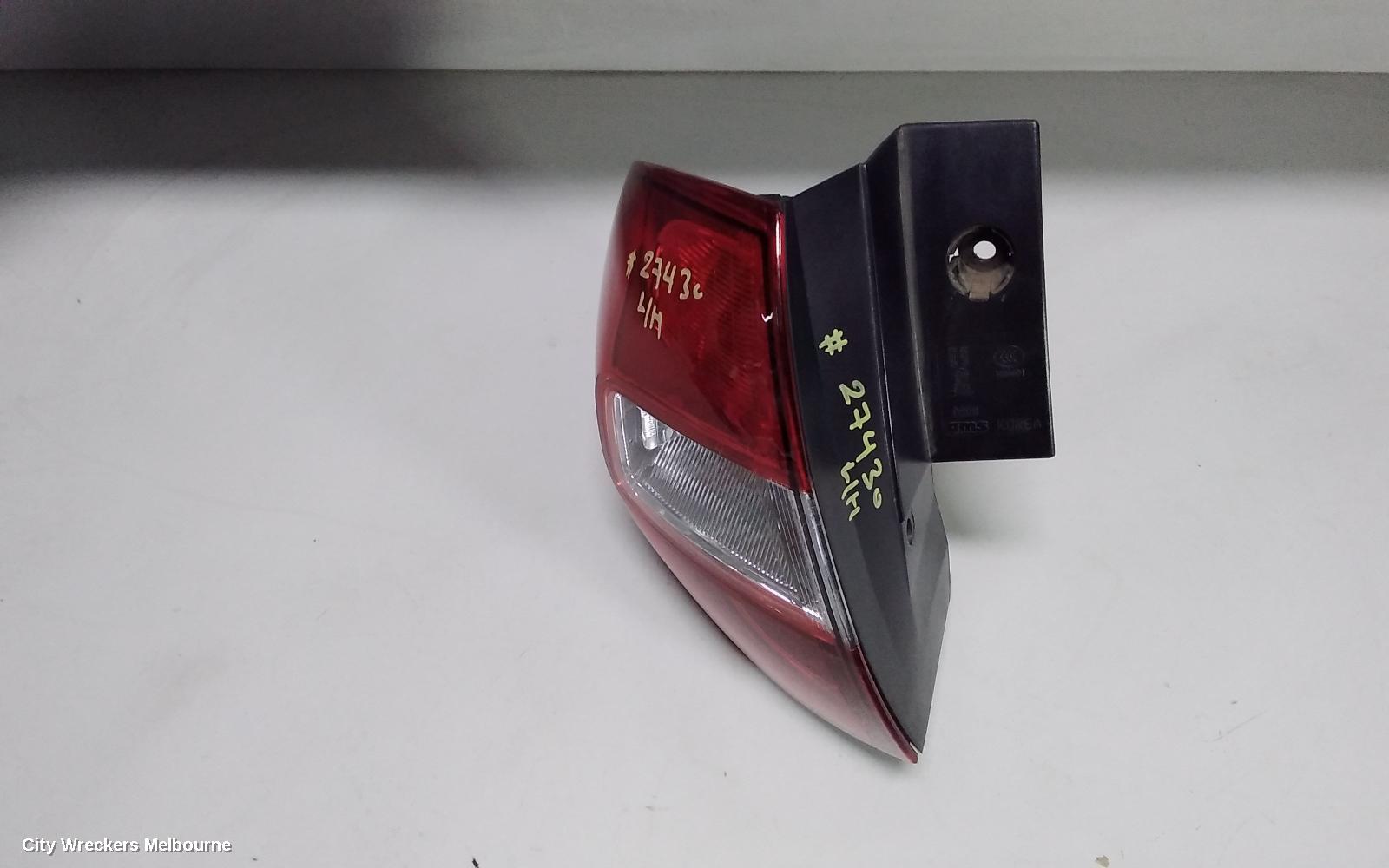RENAULT KALEOS LEFT TAILLIGHT, H45, 09/2008 - 04/2016