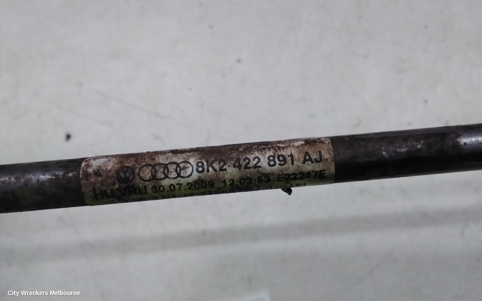 AUDI A4 POWER STEER HOSE, B8 8K, PETROL, 1.8/2.0, HIGH PRESSURE LINE, 02/2008 - 06/2012
