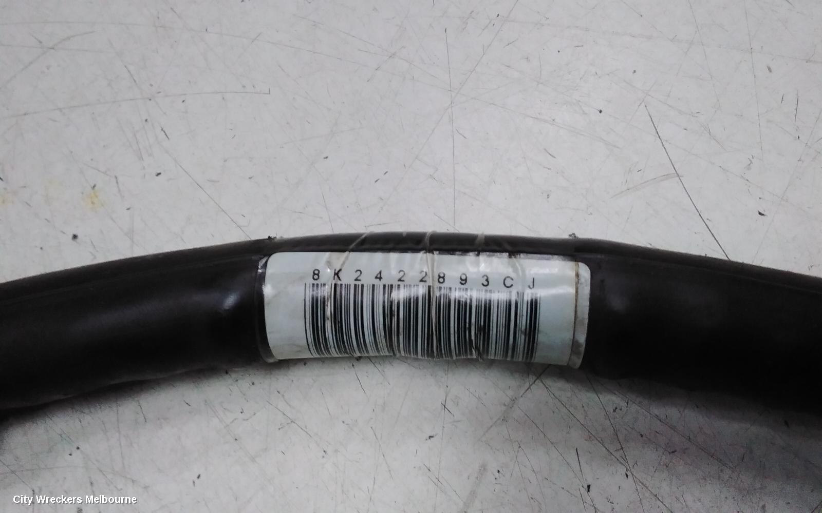 AUDI A4 POWER STEER HOSE, B8 8K, PETROL, 1.8/2.0, HIGH PRESSURE LINE, 02/2008 - 06/2012