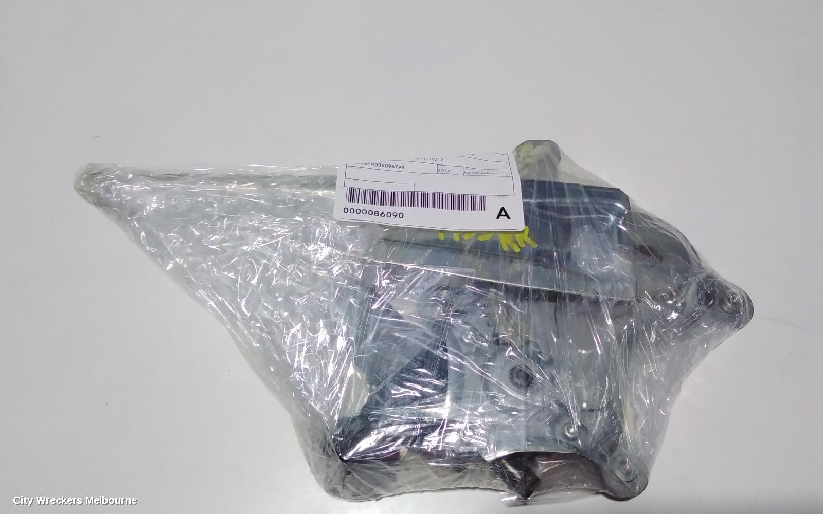 TOYOTA CAMRY RIGHT REAR WND REG/MOTOR, ASV50/AVV50, POWER, 12/2011 - 10/2017