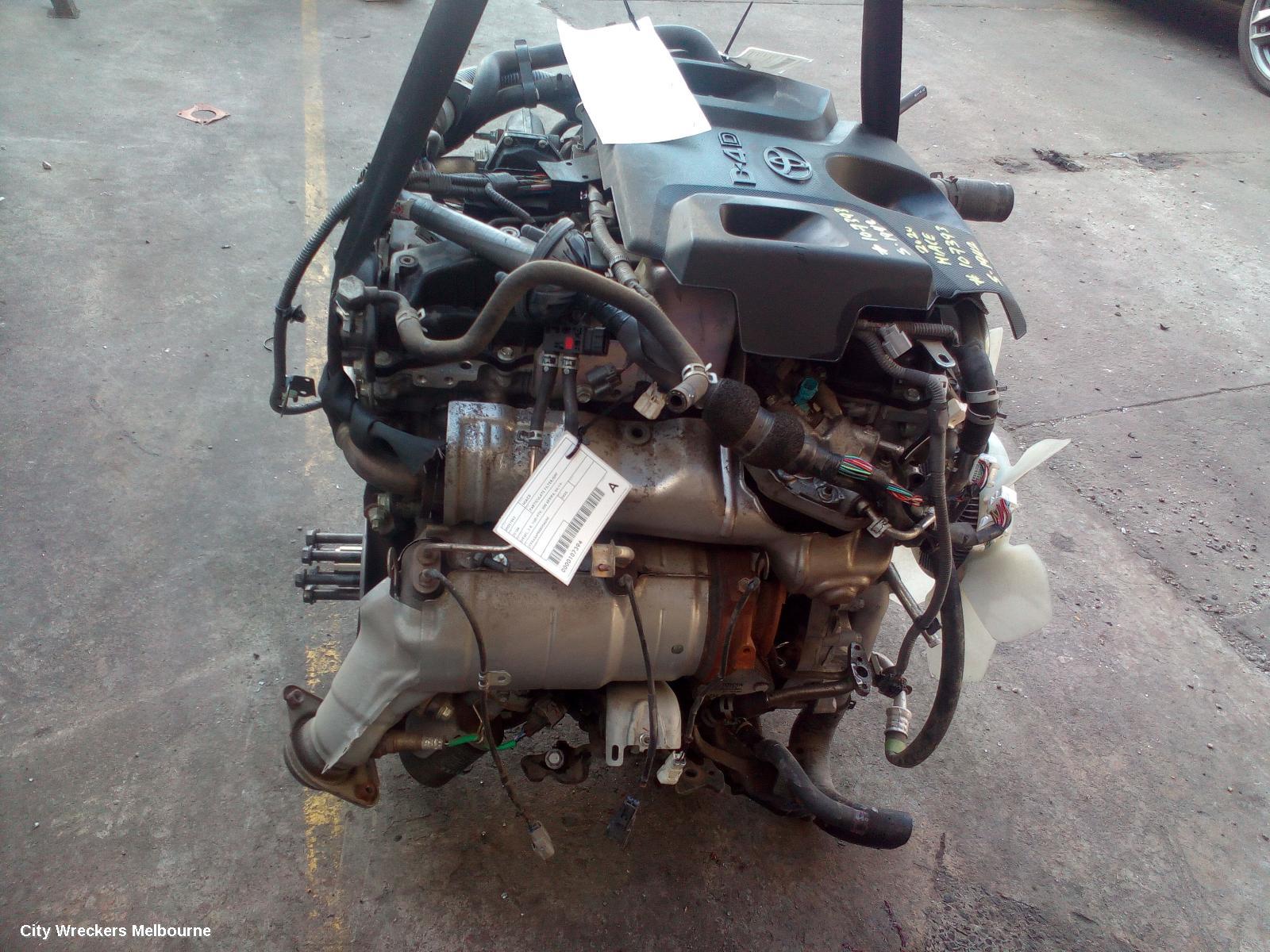 TOYOTA HIACE ENGINE, DIESEL, 2.8, 1GD-FTV, TURBO, 300 SERIES, MANUAL T/M, 04/2019 ONWARDS