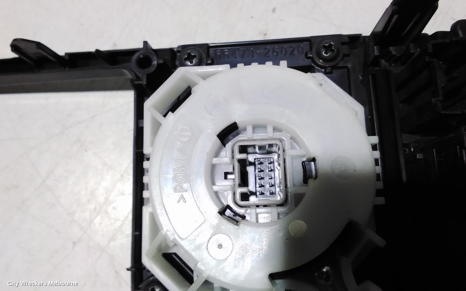 TOYOTA HIACE HEATER/AC CONTROLS, DUAL ZONE TYPE, 300 SERIES, 04/2019 ONWARDS
