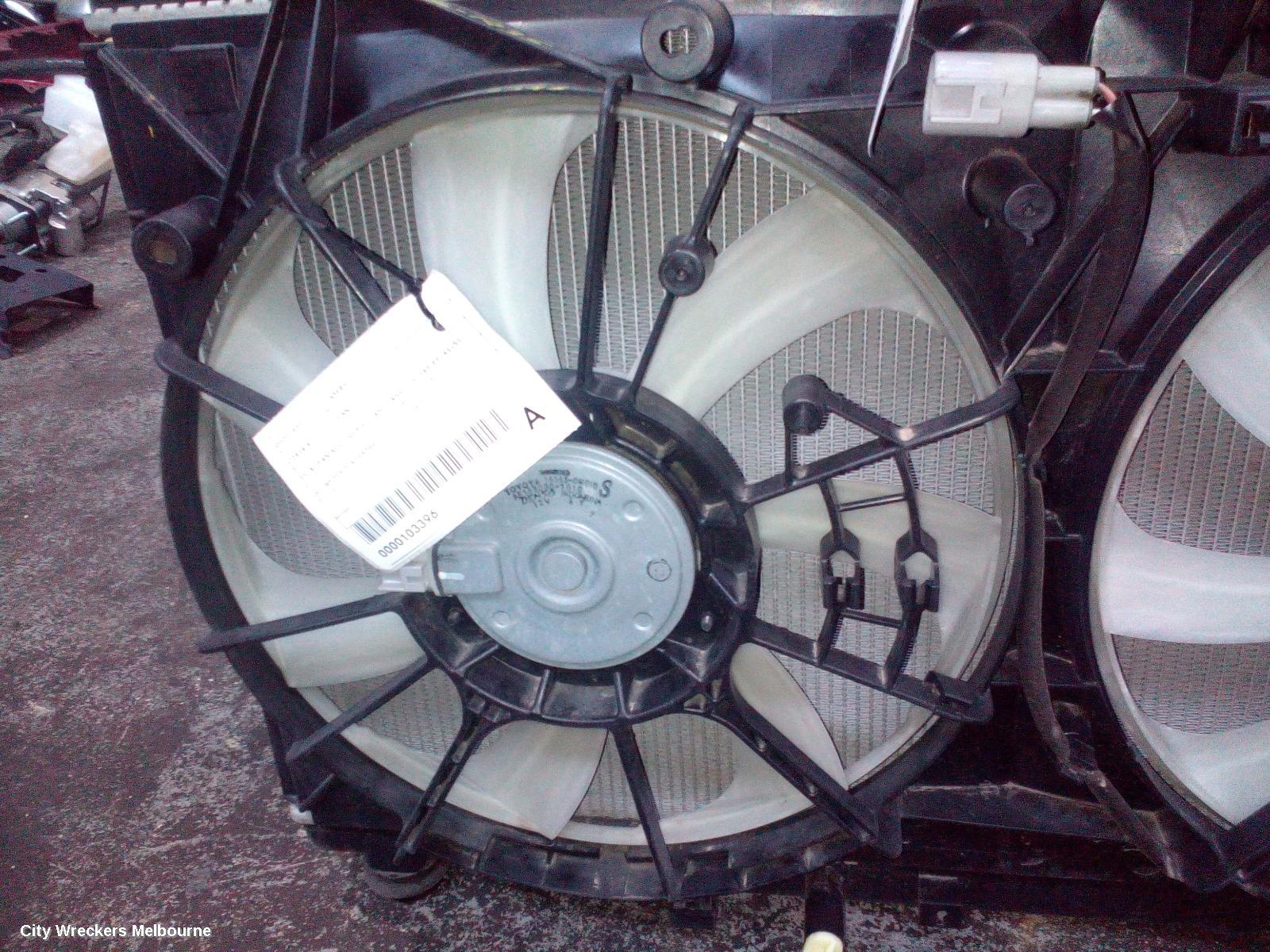 TOYOTA CAMRY FAN, DUAL FAN ASSY (SHROUD AND FANS), 2.5, 2AR-FE, ASV50, 12/2011 - 10/2017