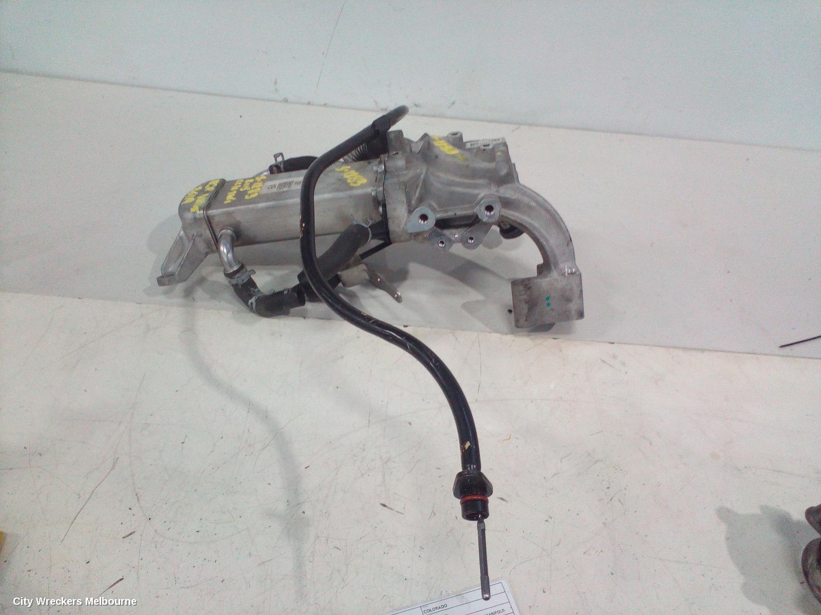 HOLDEN COLORADO EGR VALVE, RG, LWN (BLACK CAP MOTOR), 2.5/2.8, DIESEL, EGR COOLER VALVE, VACUUM (SECONDAY), 10/2013 - 12/2020