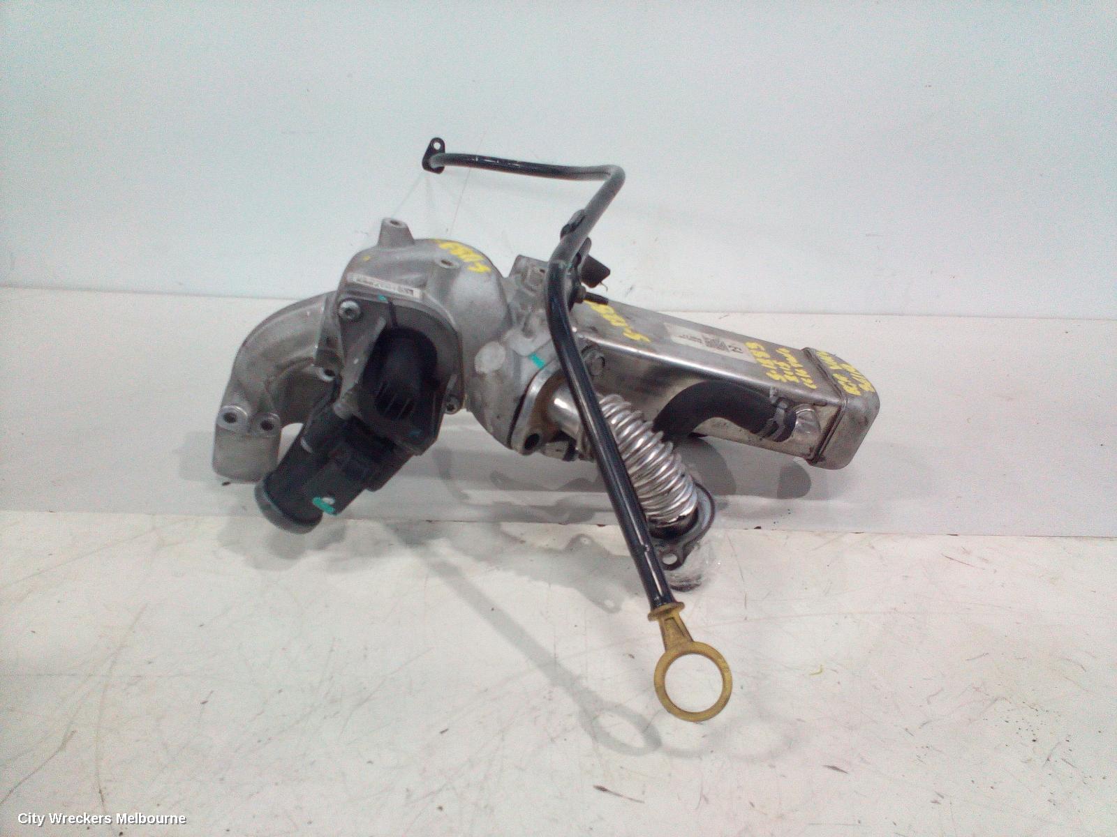 HOLDEN COLORADO EGR VALVE, RG, LWN (BLACK CAP MOTOR), 2.5/2.8, DIESEL, EGR COOLER VALVE, VACUUM (SECONDAY), 10/2013 - 12/2020