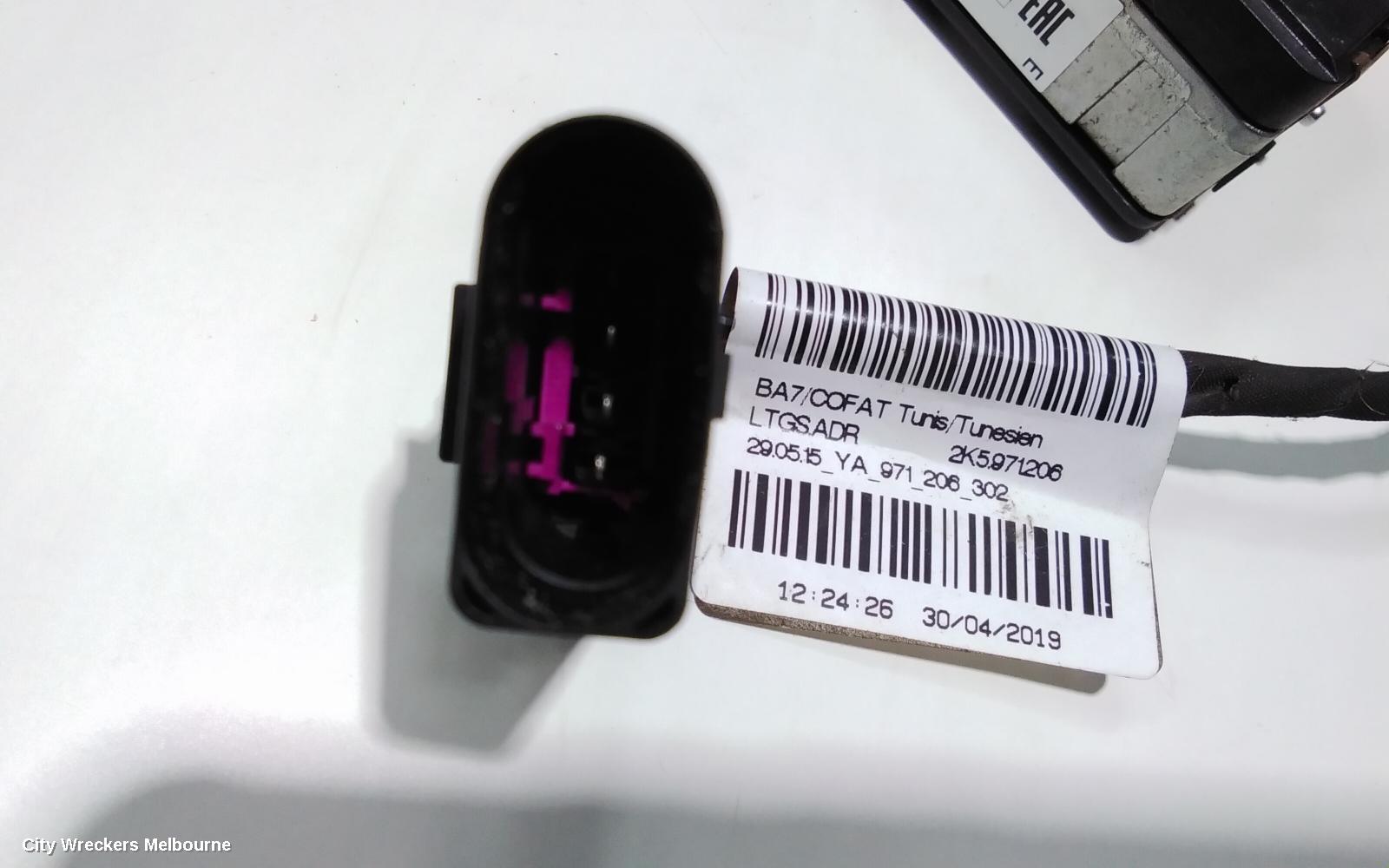 VOLKSWAGEN CADDY, 2KN, 12/2015 - 02/2021, DISTANCE RADAR 2K5907561C : 86137