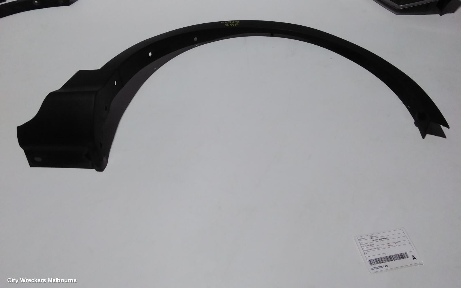FORD ESCAPE WHEEL ARCH FLARE, ZG, RH FRONT, 09/2016 - 05/2020