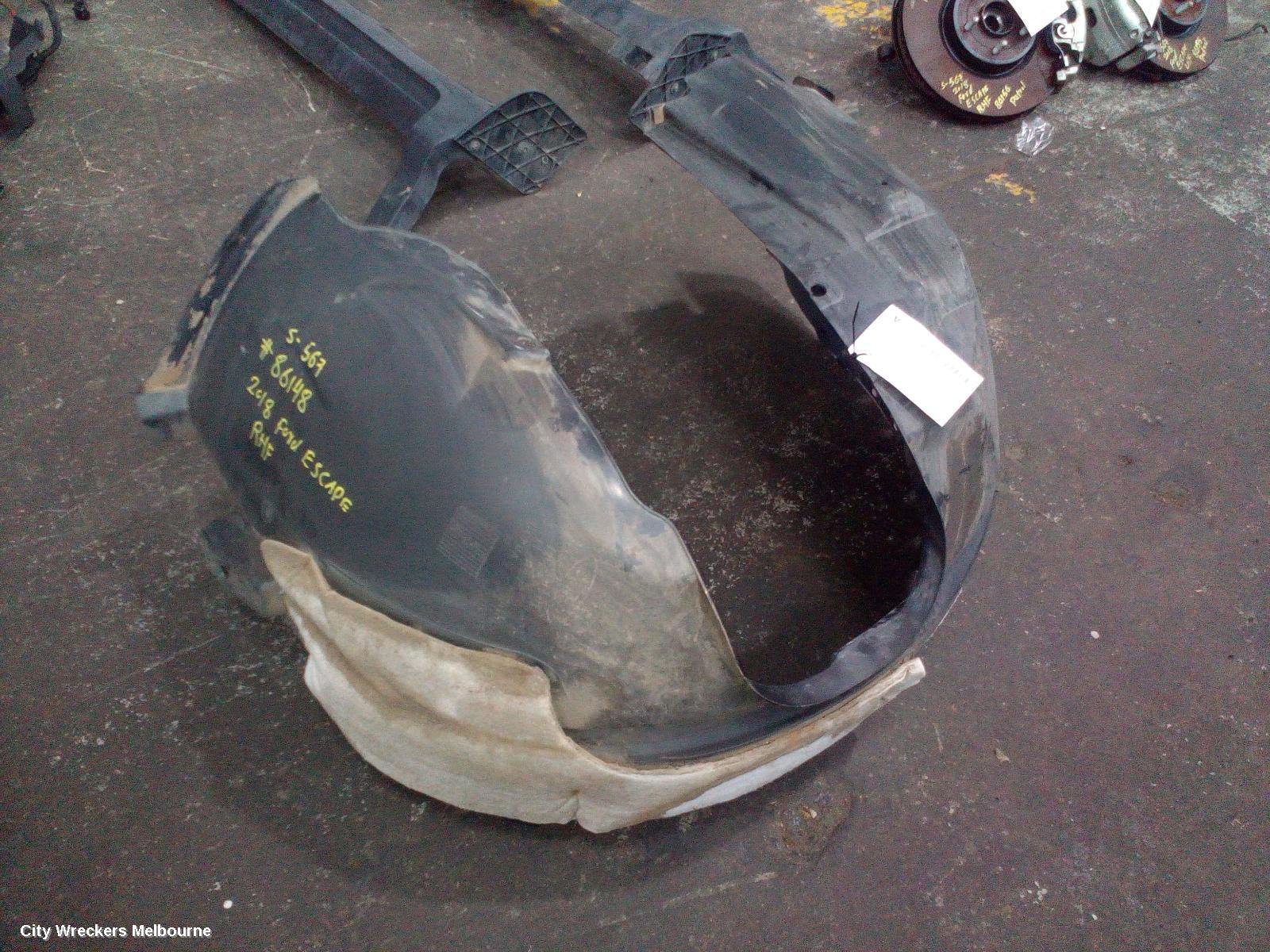 FORD ESCAPE RIGHT GUARD LINER, ZG, 09/2016 - 05/2020