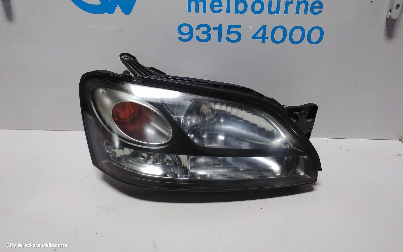 SUBARU LIBERTY RIGHT HEADLAMP, 3RD GEN, STANDARD TYPE, 07/2001 - 08/2003