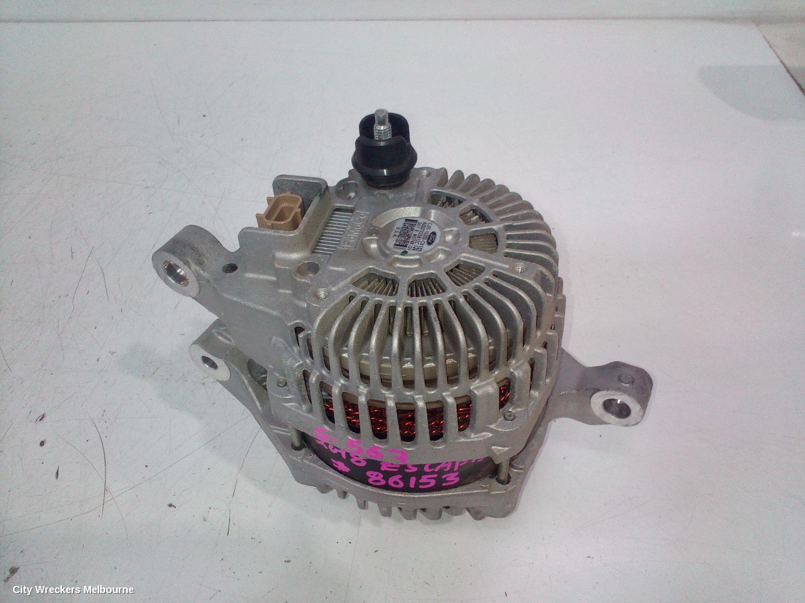 FORD ESCAPE ALTERNATOR, PETROL, 2.0, ZG, 09/2016 - 05/2020