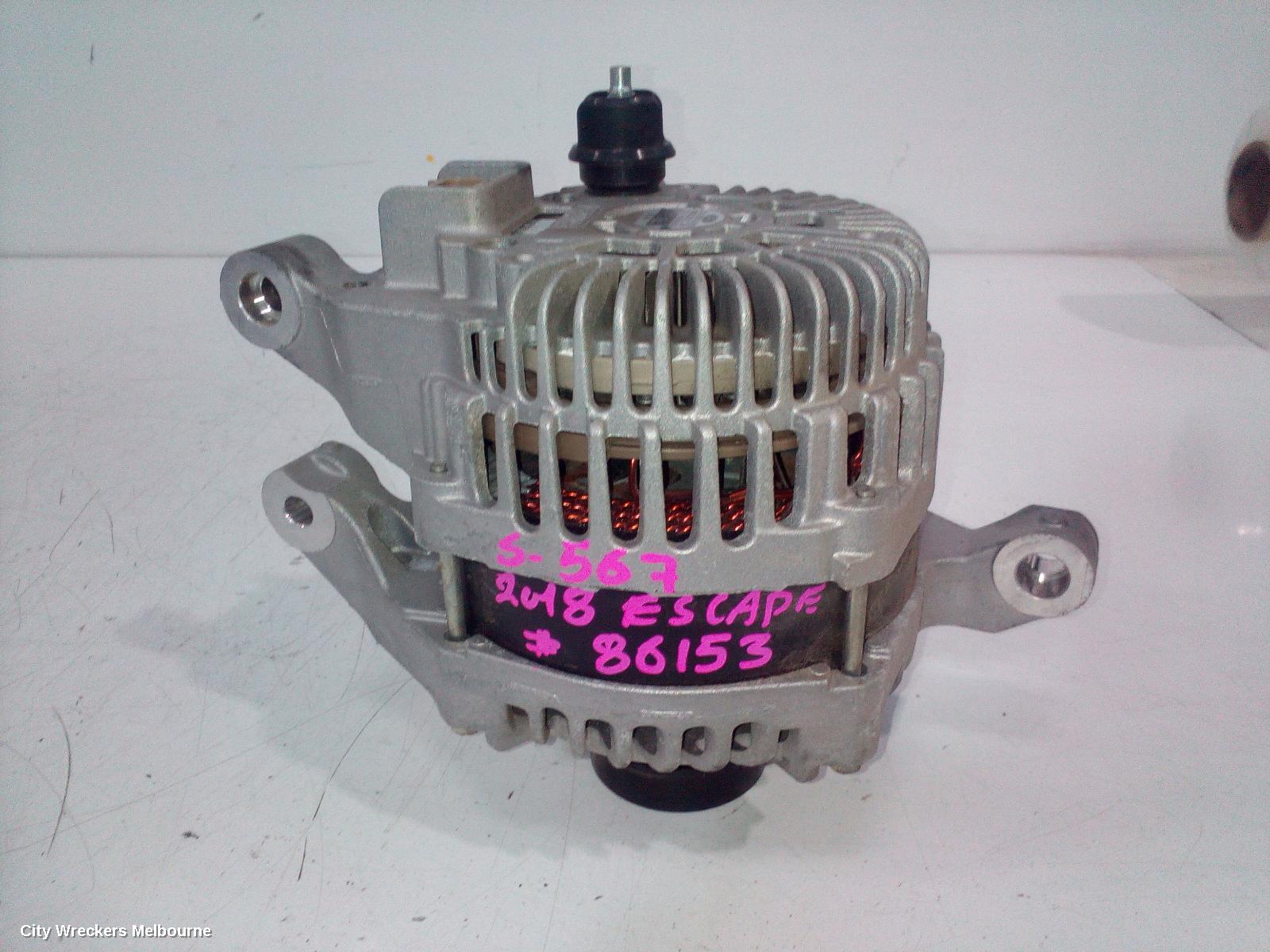 FORD ESCAPE ALTERNATOR, PETROL, 2.0, ZG, 09/2016 - 05/2020