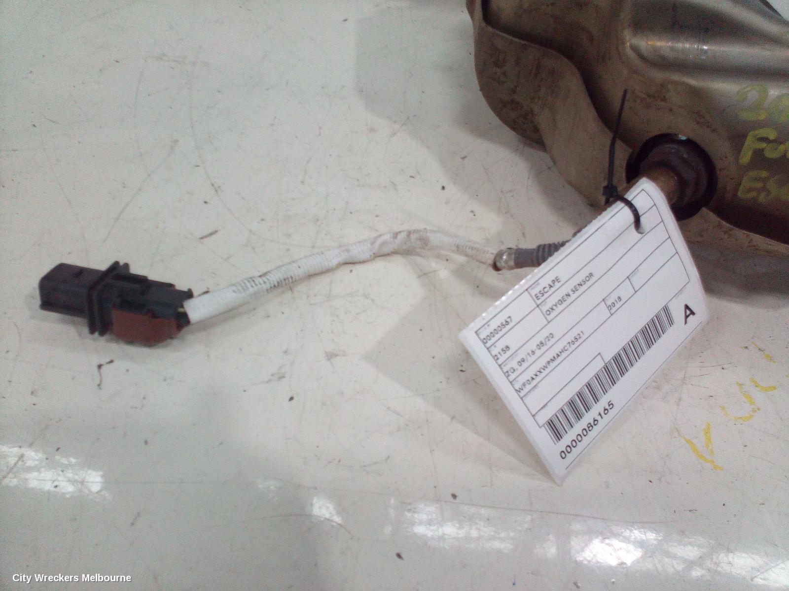 FORD ESCAPE OXYGEN SENSOR, ZG, 09/2016 - 05/2020