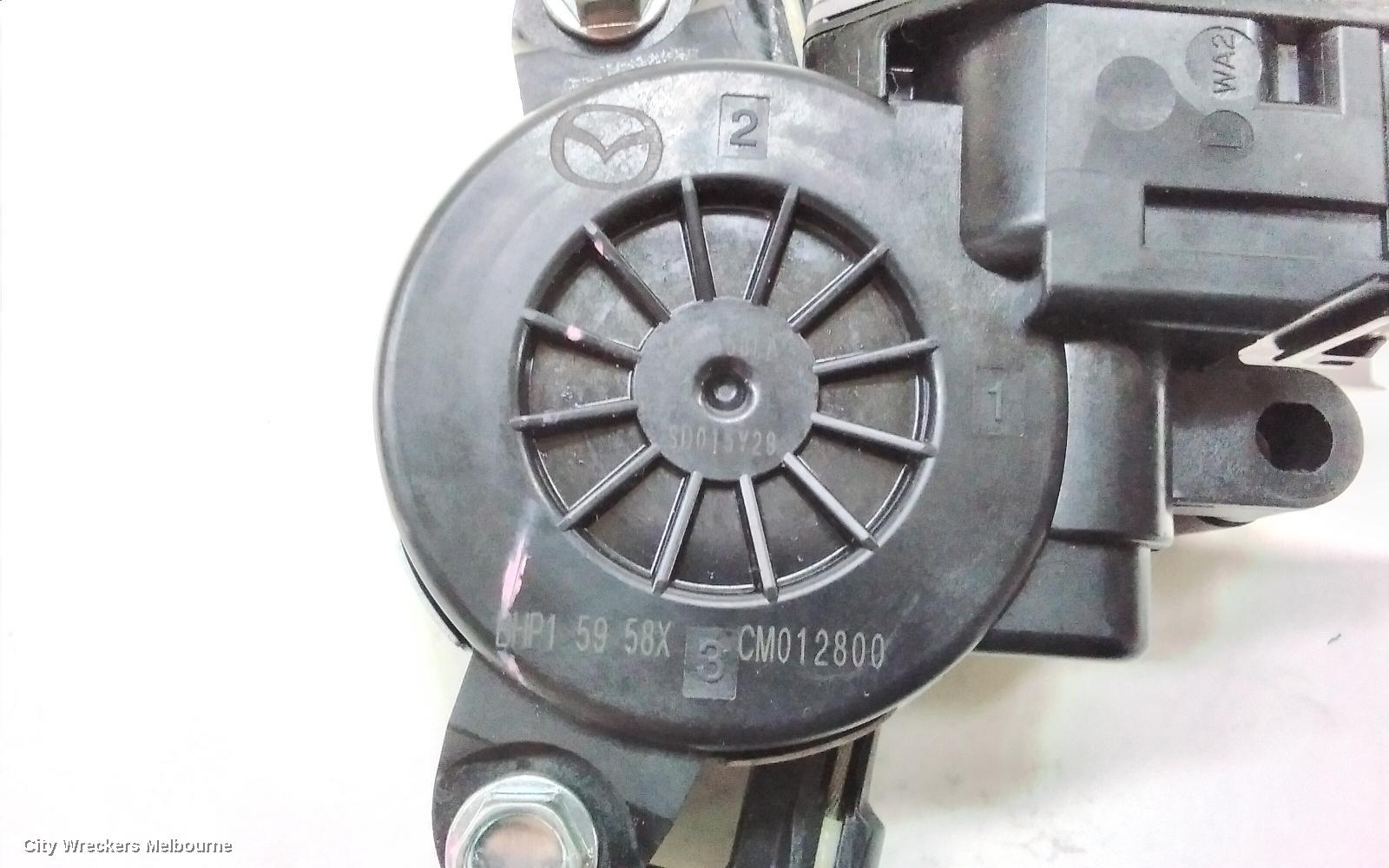 MAZDA CX3 LEFT REAR WND REG/MOTOR, DK, 03/2015 - 01/2017