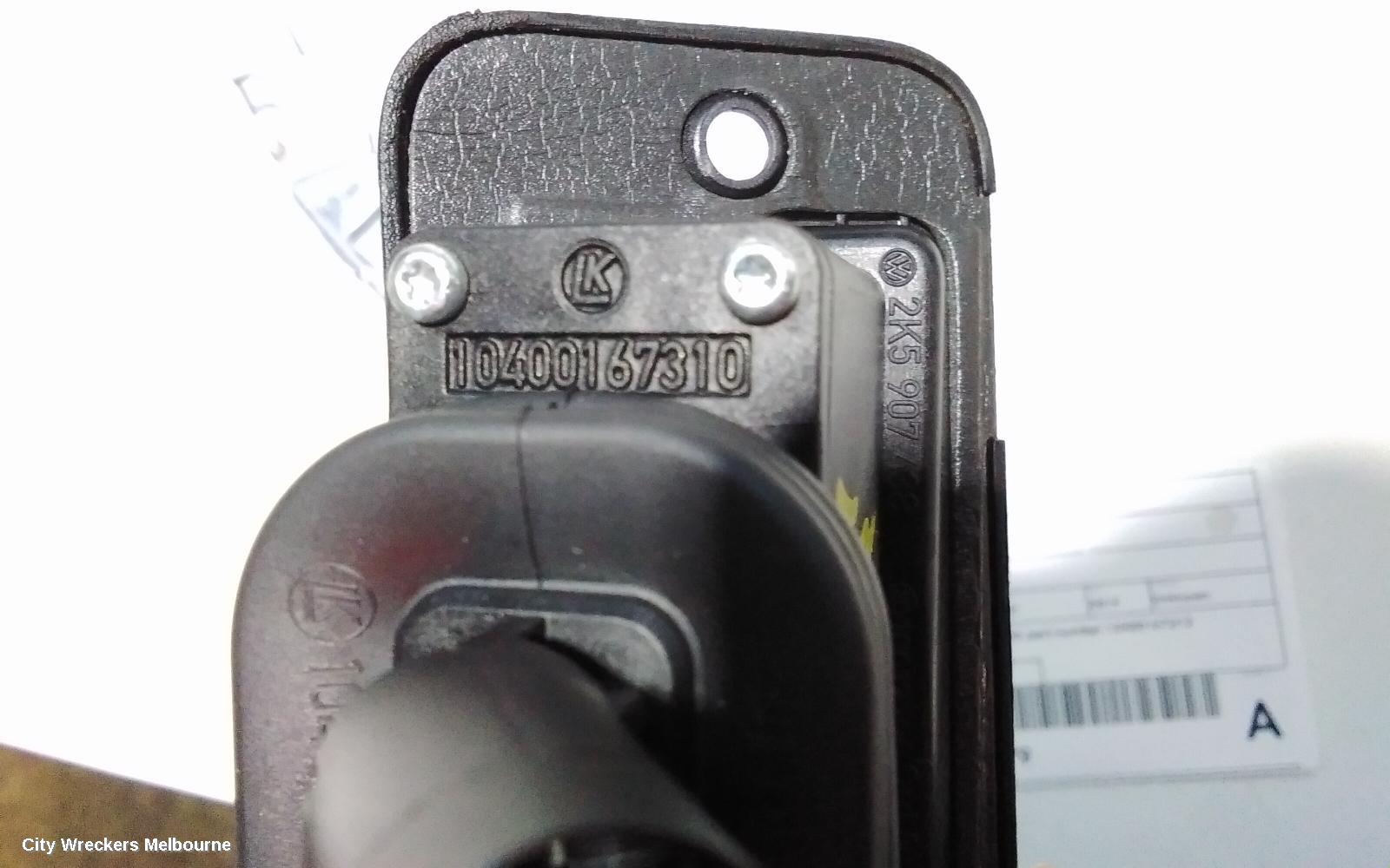 VOLKSWAGEN CADDY, 2KN, 12/2015 - 02/2021, DOOR CONTACT SWITCH WITH PART NUMBER 10400167310: 86179