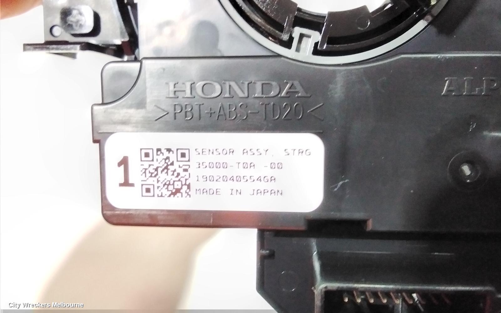 HONDA ODYSSEY AIRBAG MODULE/SENSOR, CLOCKSPRING, RC1, 02/2014 ONWARDS