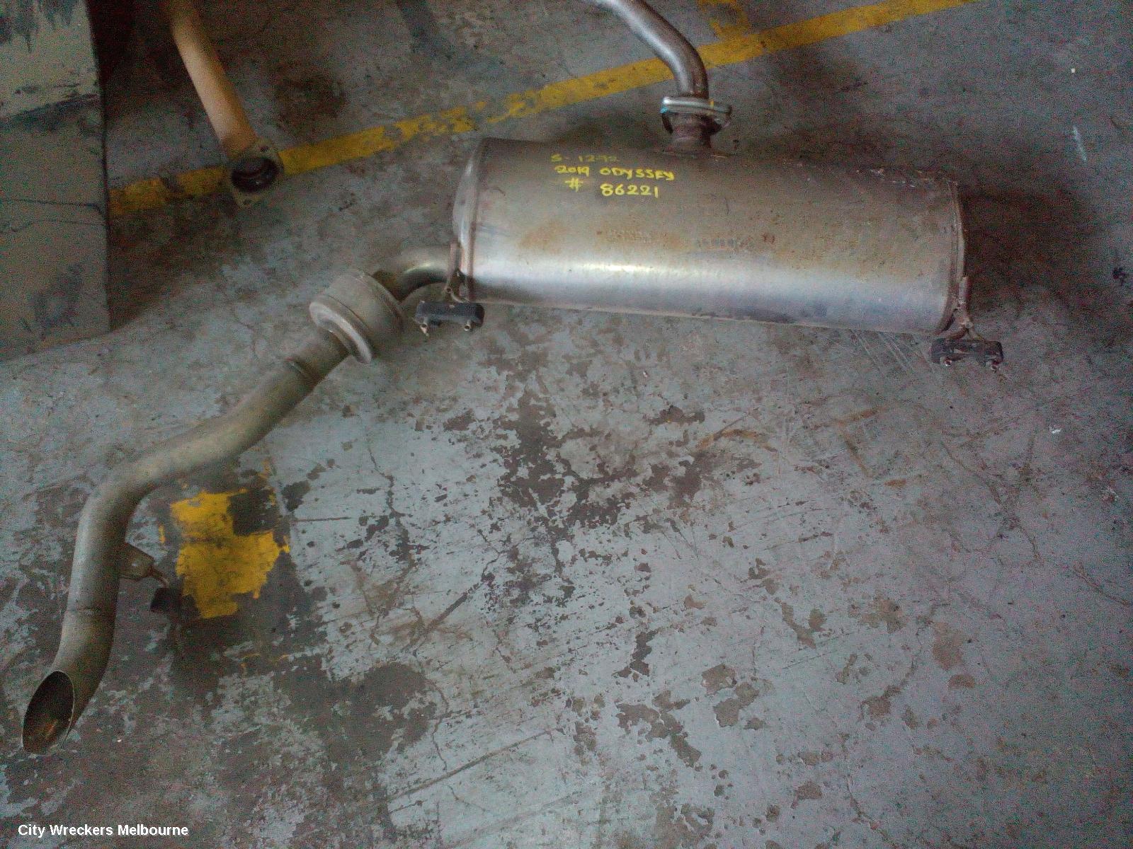 HONDA ODYSSEY EXHAUST SYSTEM, RC1, 02/2014 - 03/2022