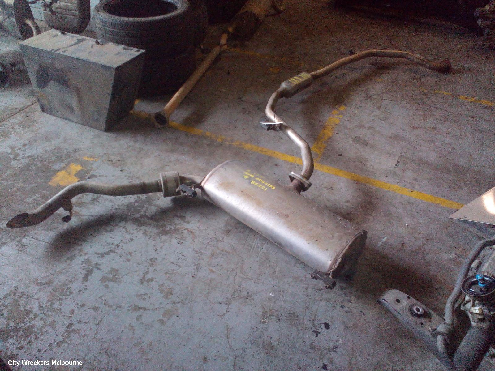 HONDA ODYSSEY EXHAUST SYSTEM, RC1, 02/2014 - 03/2022