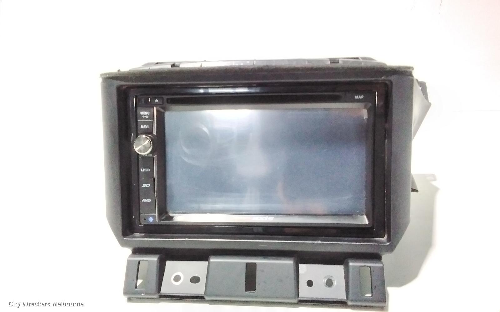 HONDA ODYSSEY RADIO/CD/DVD/SAT/TV, AFTERMARKET, RB, 07/2004 - 12/2013