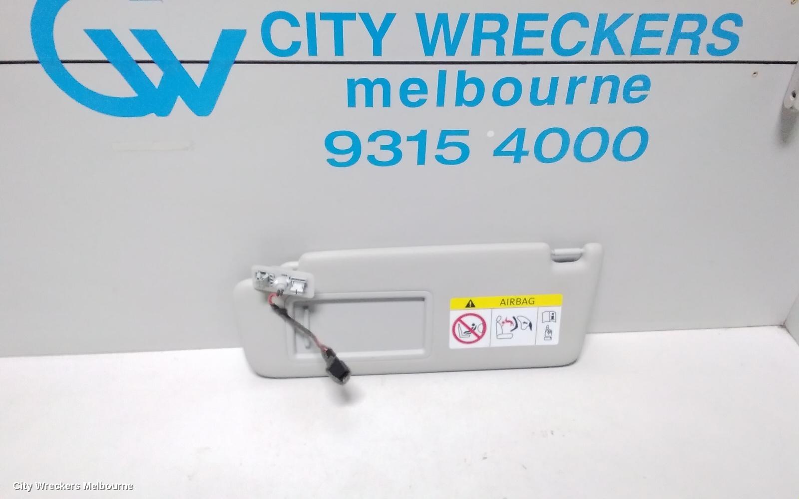 VOLKSWAGEN GOLF SUNVISOR, GEN 7, LH SIDE, 03/2013 - 08/2020