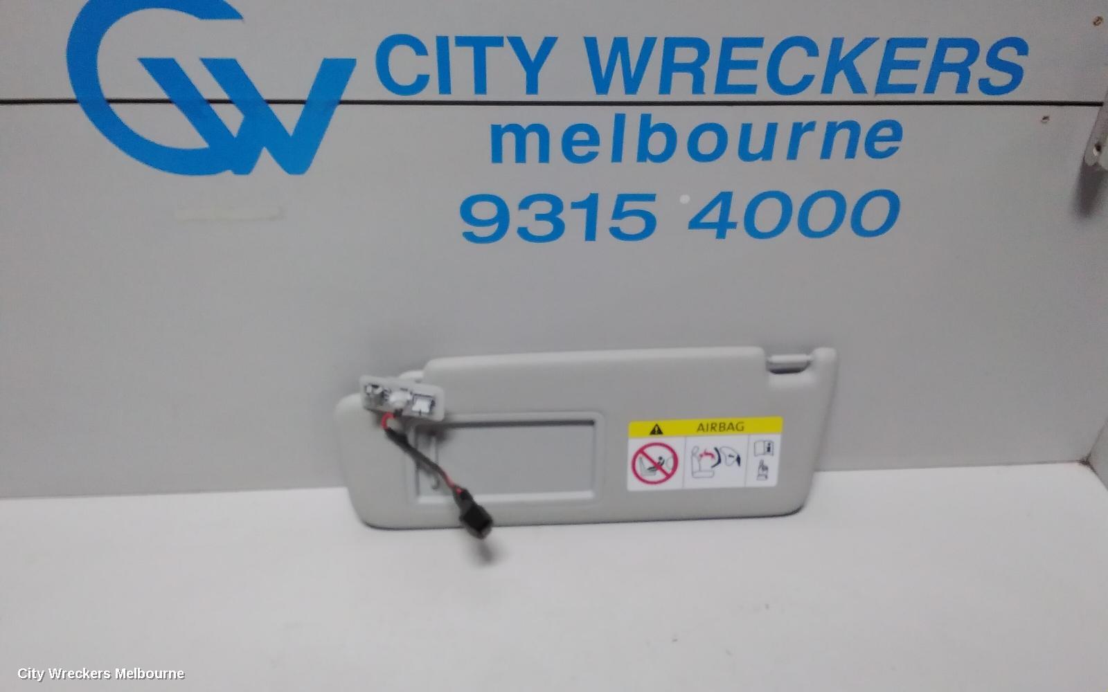 VOLKSWAGEN GOLF SUNVISOR, GEN 7, LH SIDE, 03/2013 - 08/2020