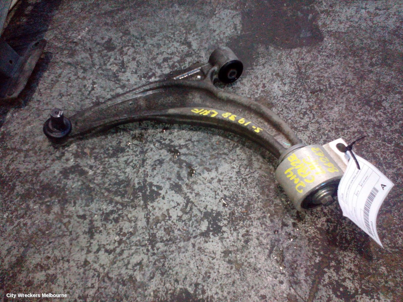 HOLDEN CRUZE LEFT FRONT LOWER CONTROL ARM, JG-JH, 03/2009 ONWARDS