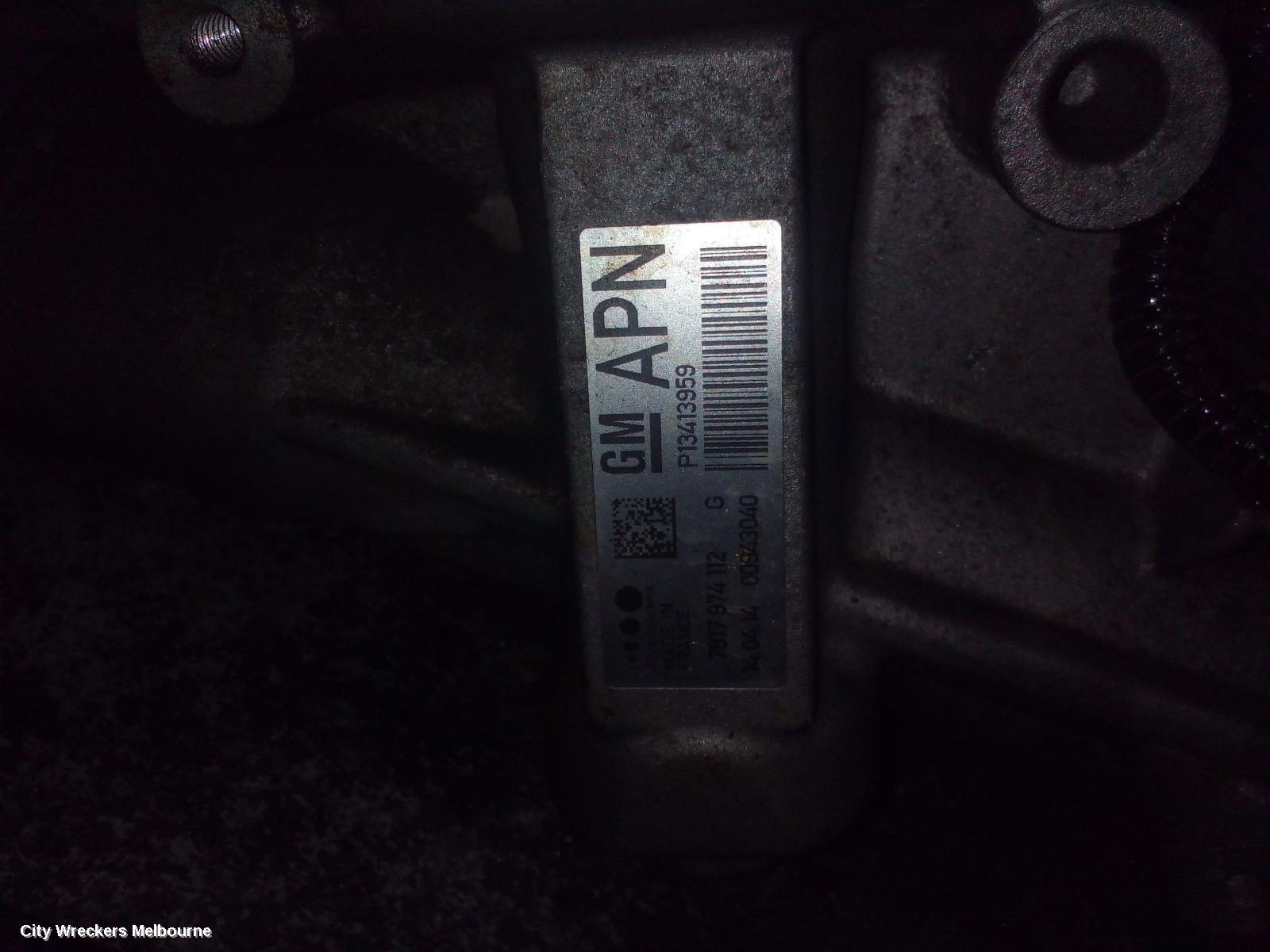 HOLDEN CRUZE STEERING BOX/RACK, JH, ELECTRIC, 03/2011 - 01/2017