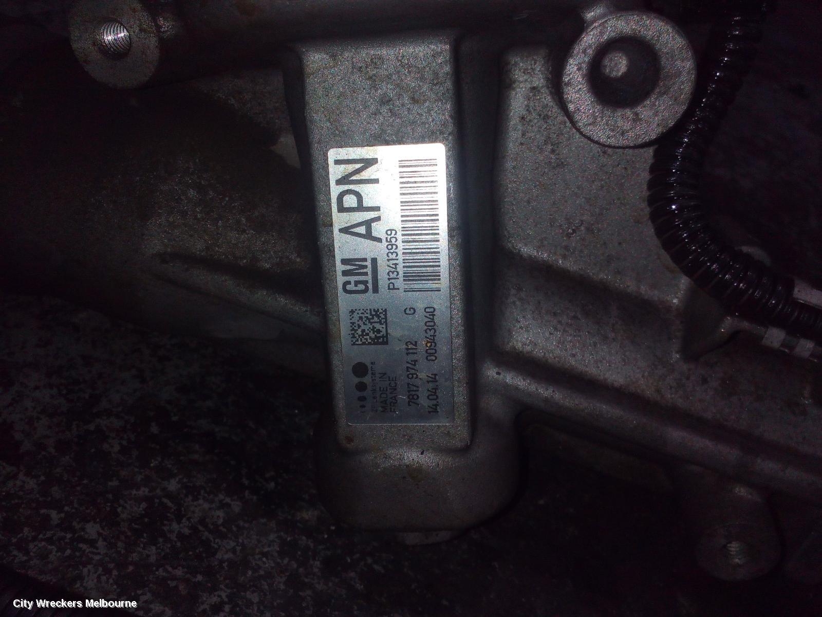HOLDEN CRUZE STEERING BOX/RACK, JH, ELECTRIC, 03/2011 - 01/2017