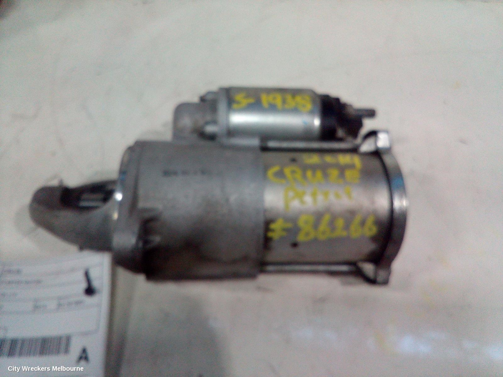 HOLDEN CRUZE STARTER, 1.6, A16, JH, 03/2013 - 01/2017