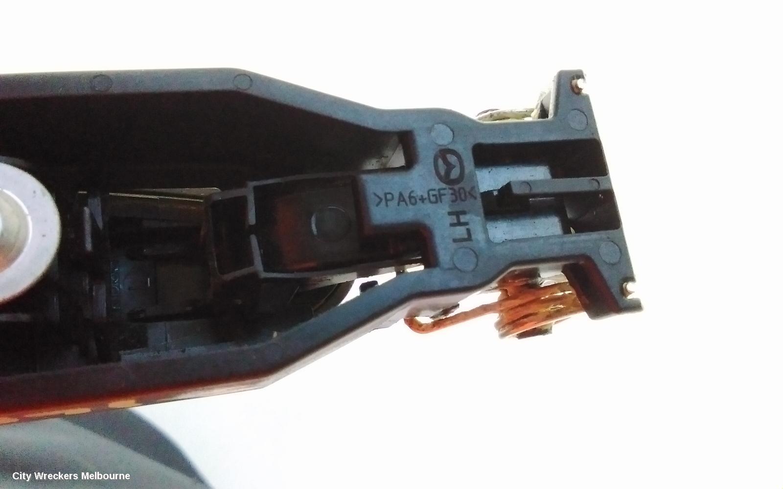 MAZDA 2 DOOR HANDLE, OUTER, LH REAR, DJ/DL, HATCH/SEDAN, 10/2014 ONWARDS