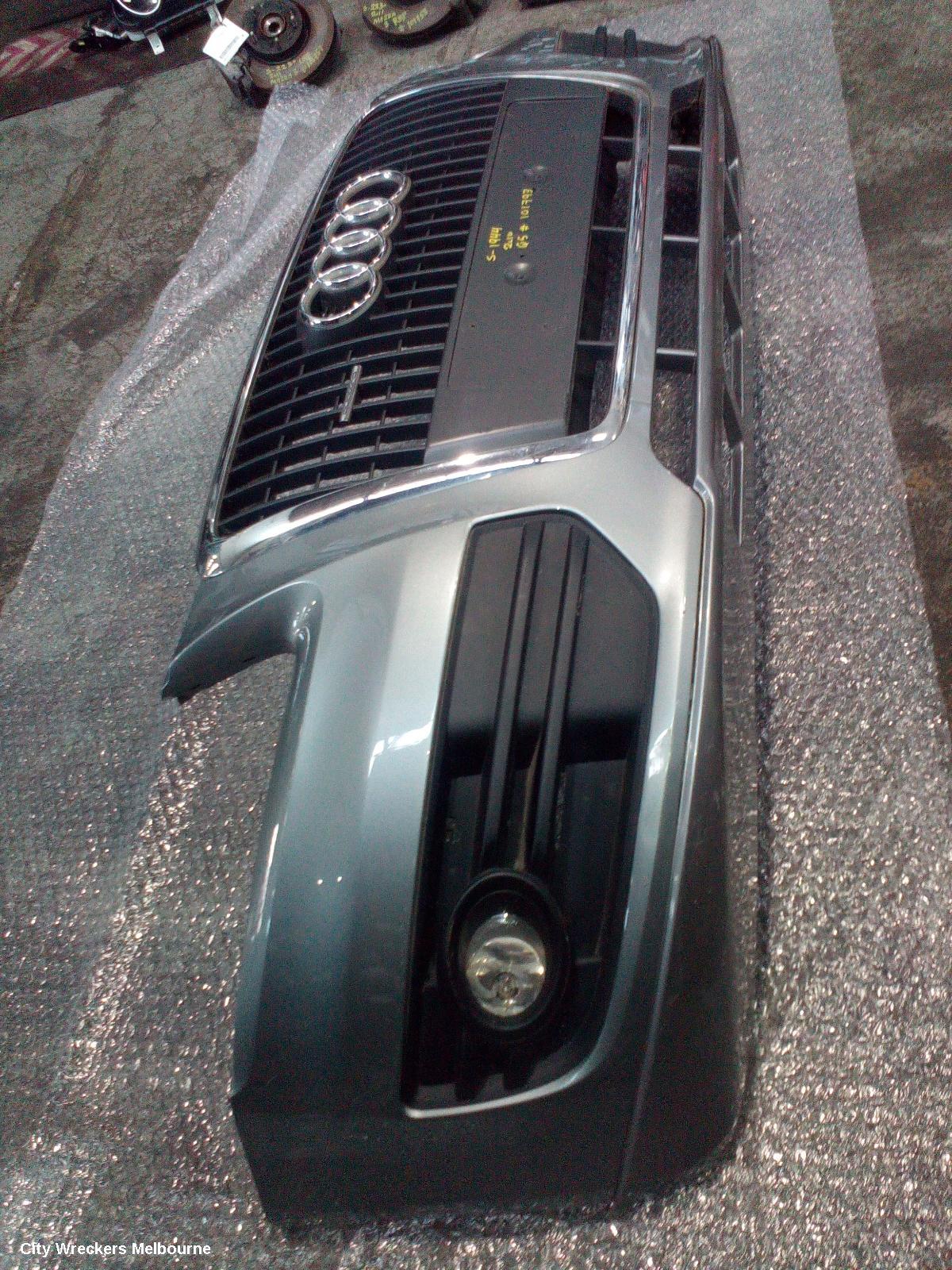 AUDI Q5 FRONT BUMPER, Q5, 8R, S-LINE, NON H/LAMP WASHERS TYPE, 03/2009 - 07/2013