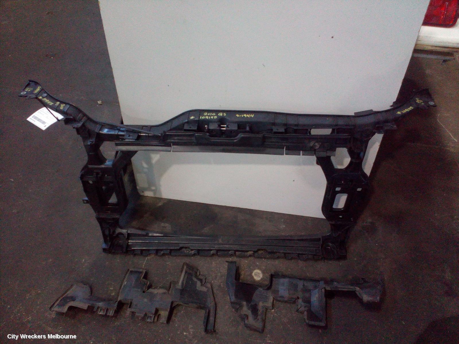 AUDI Q5 RADIATOR SUPPORT, 8R, BOLT ON TYPE, 03/2009 - 07/2013