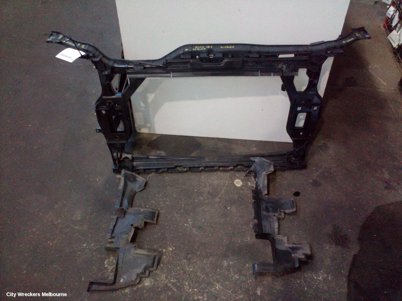 AUDI Q5 RADIATOR SUPPORT, 8R, BOLT ON TYPE, 03/2009 - 07/2013