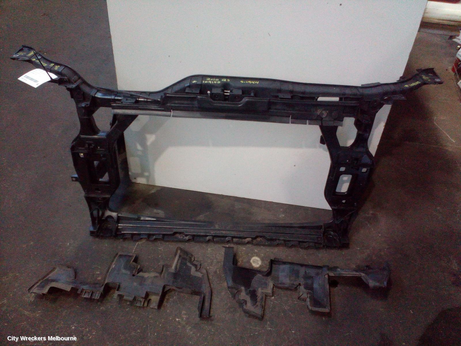AUDI Q5 RADIATOR SUPPORT, 8R, BOLT ON TYPE, 03/2009 - 07/2013