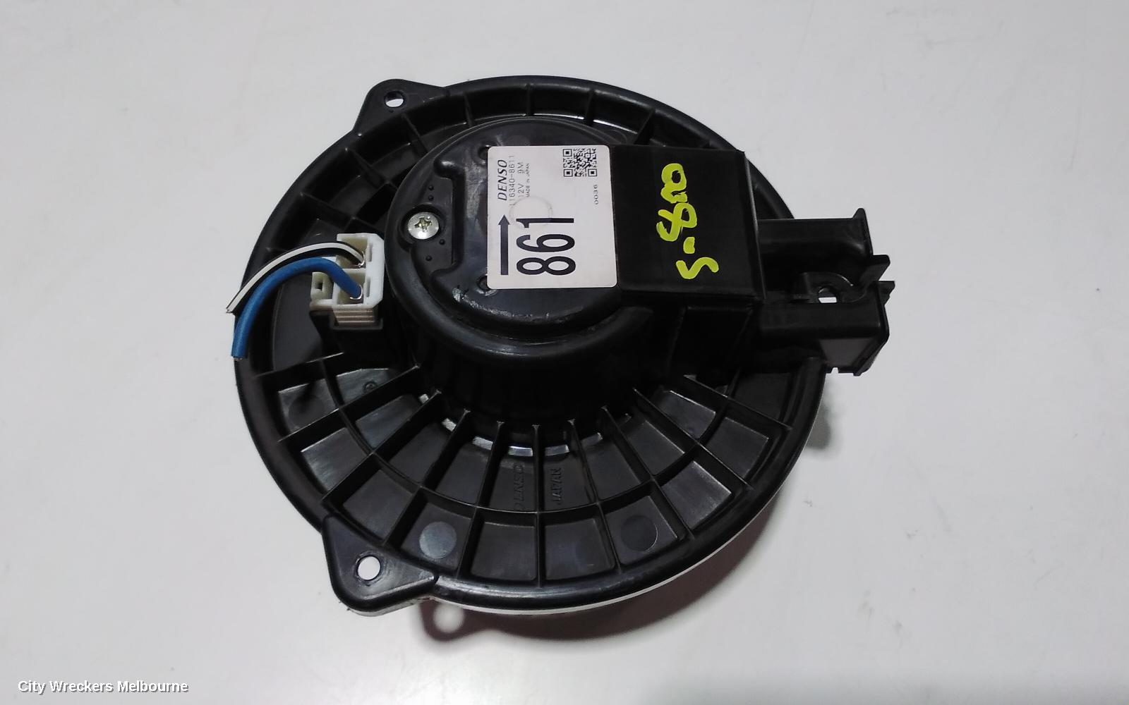 MITSUBISHI PAJERO HEATER FAN MOTOR, FRONT, NS-NX, 11/2006 ONWARDS