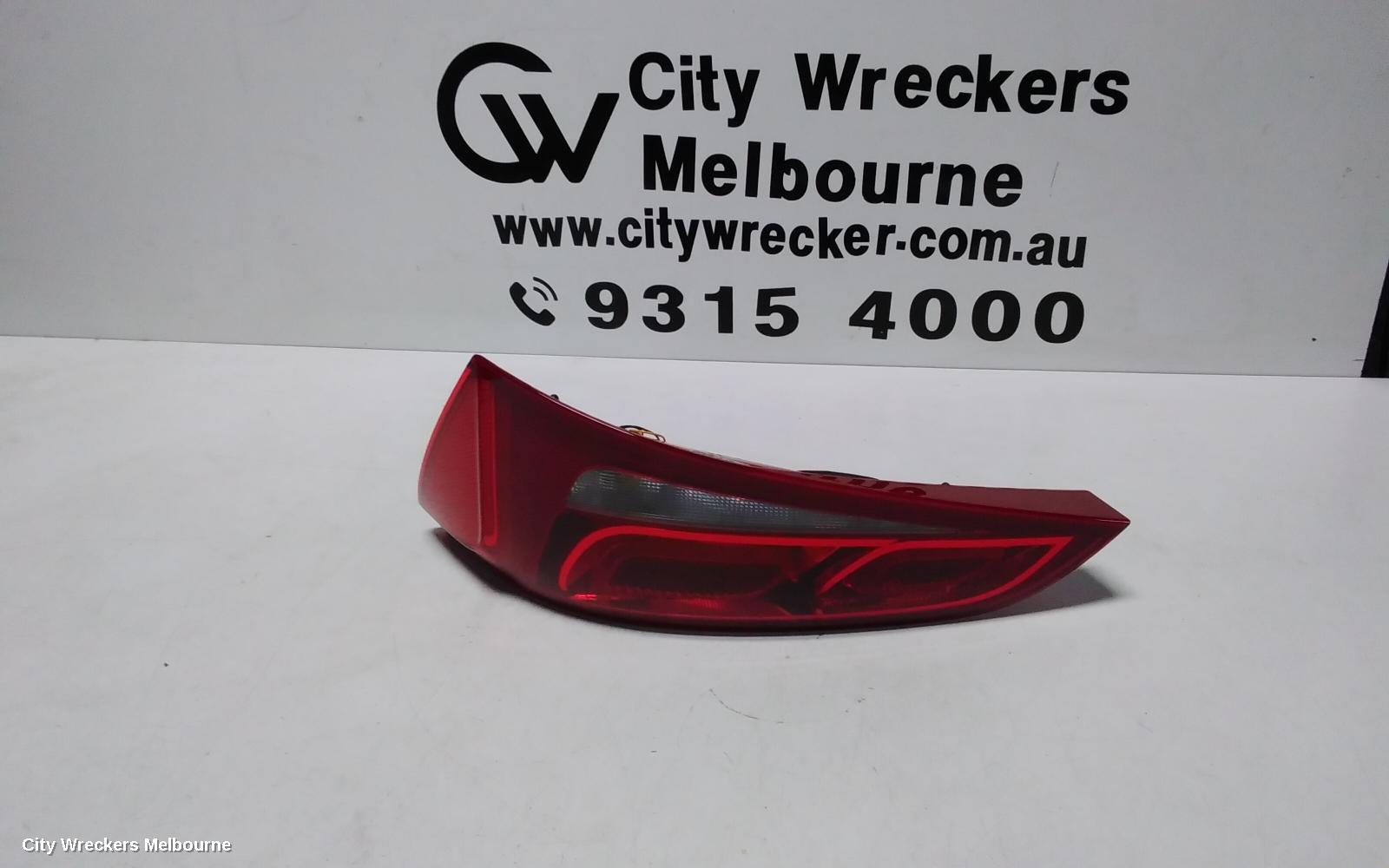 AUDI Q5 LEFT TAILLIGHT, IN TAILGATE, 8R, STANDARD TYPE, 03/2009 - 01/2017