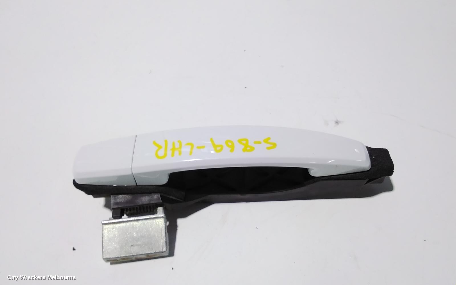 HOLDEN CAPTIVA DOOR HANDLE, OUTER, LH REAR, CG, CHROME, CAPTIVA 5 (4TH VIN = D), 01/2011 - 06/2018