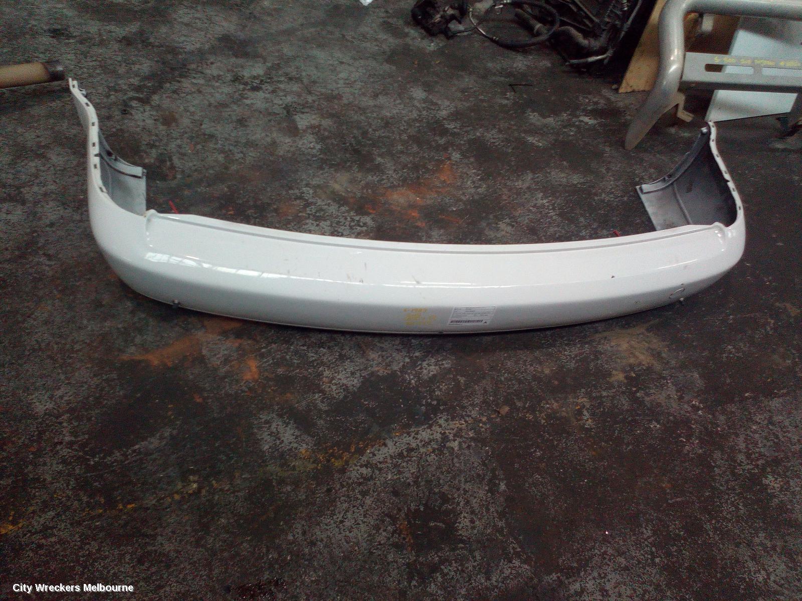 VOLKSWAGEN CADDY REAR BUMPER, 2K, COLOUR CODED, MAXI LIFE, NON PARK SENSOR TYPE, 08/2010 - 06/2015