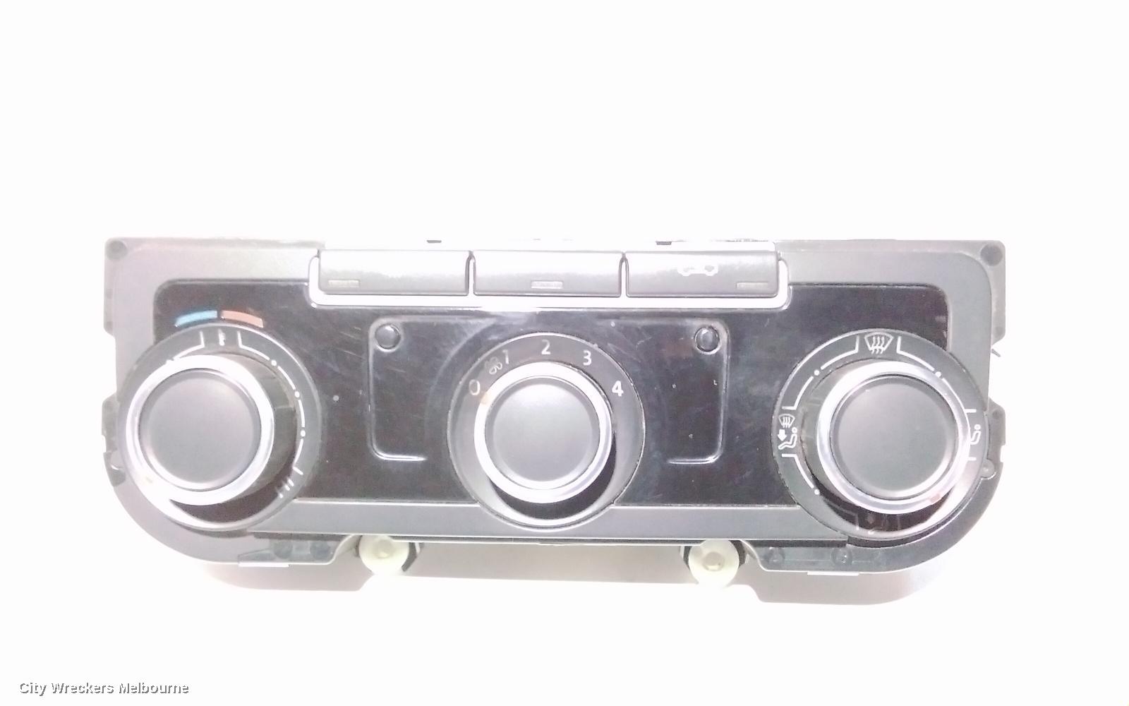 VOLKSWAGEN CADDY HEATER/AC CONTROLS, 2K, 08/2010 - 06/2015