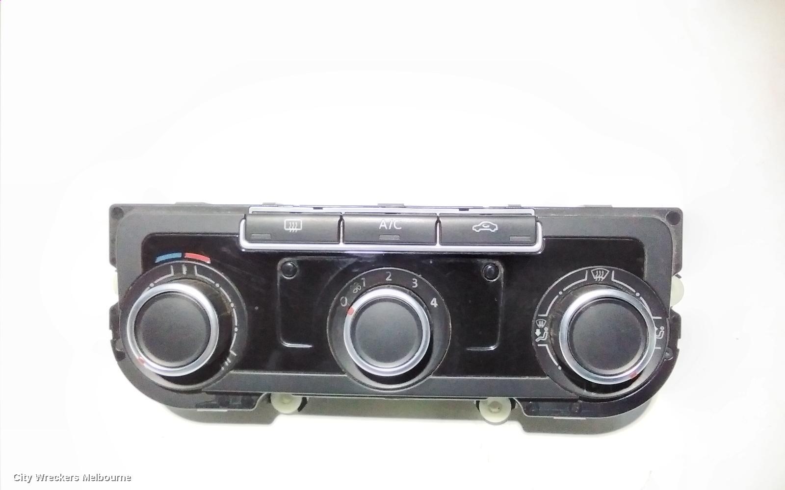 VOLKSWAGEN CADDY HEATER/AC CONTROLS, 2K, 08/2010 - 06/2015