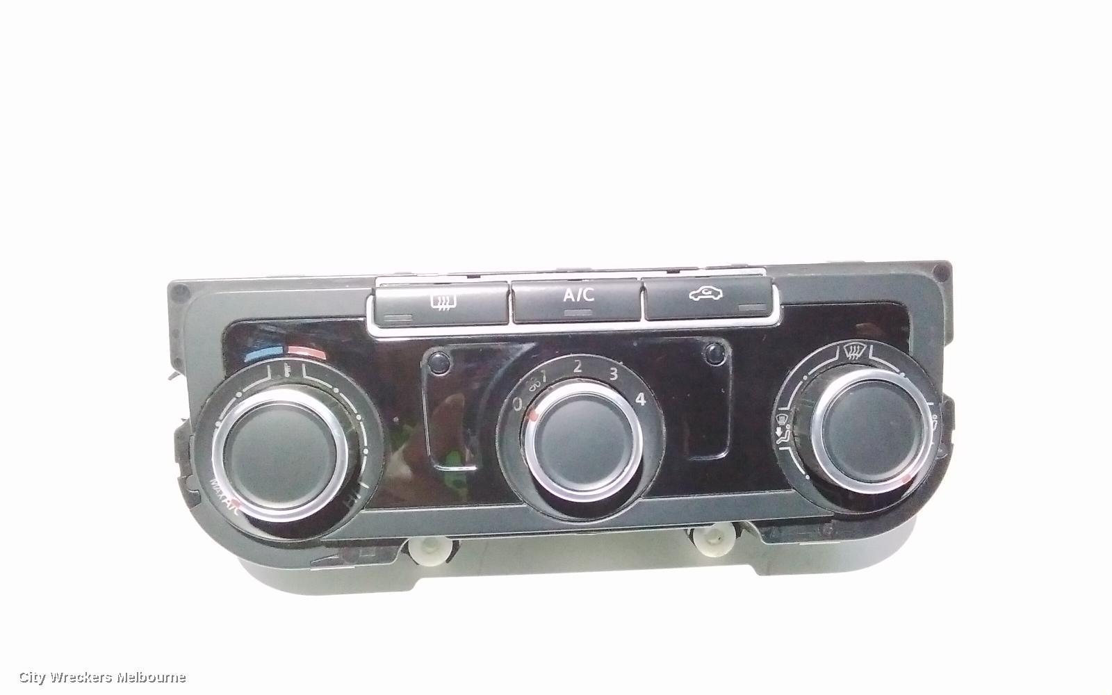 VOLKSWAGEN CADDY HEATER/AC CONTROLS, 2K, 08/2010 - 06/2015