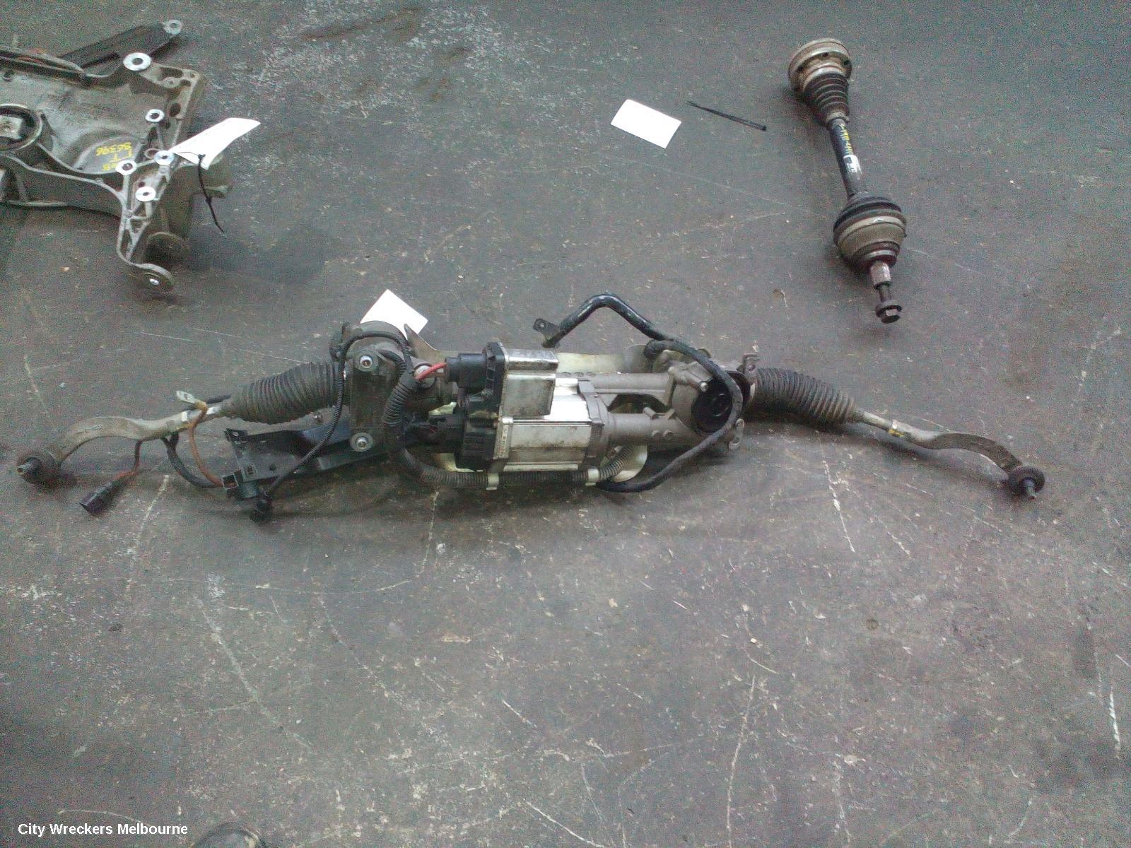 AUDI TT STEERING BOX/RACK, 8J, 09/2006 - 08/2010