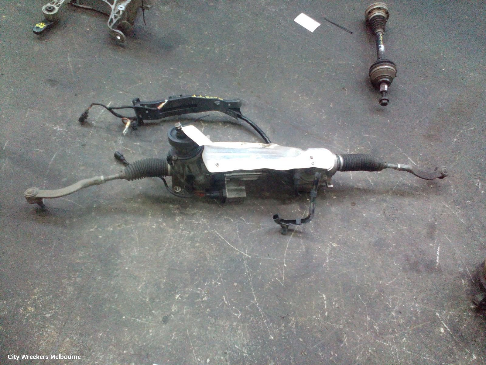 AUDI TT STEERING BOX/RACK, 8J, 09/2006 - 08/2010