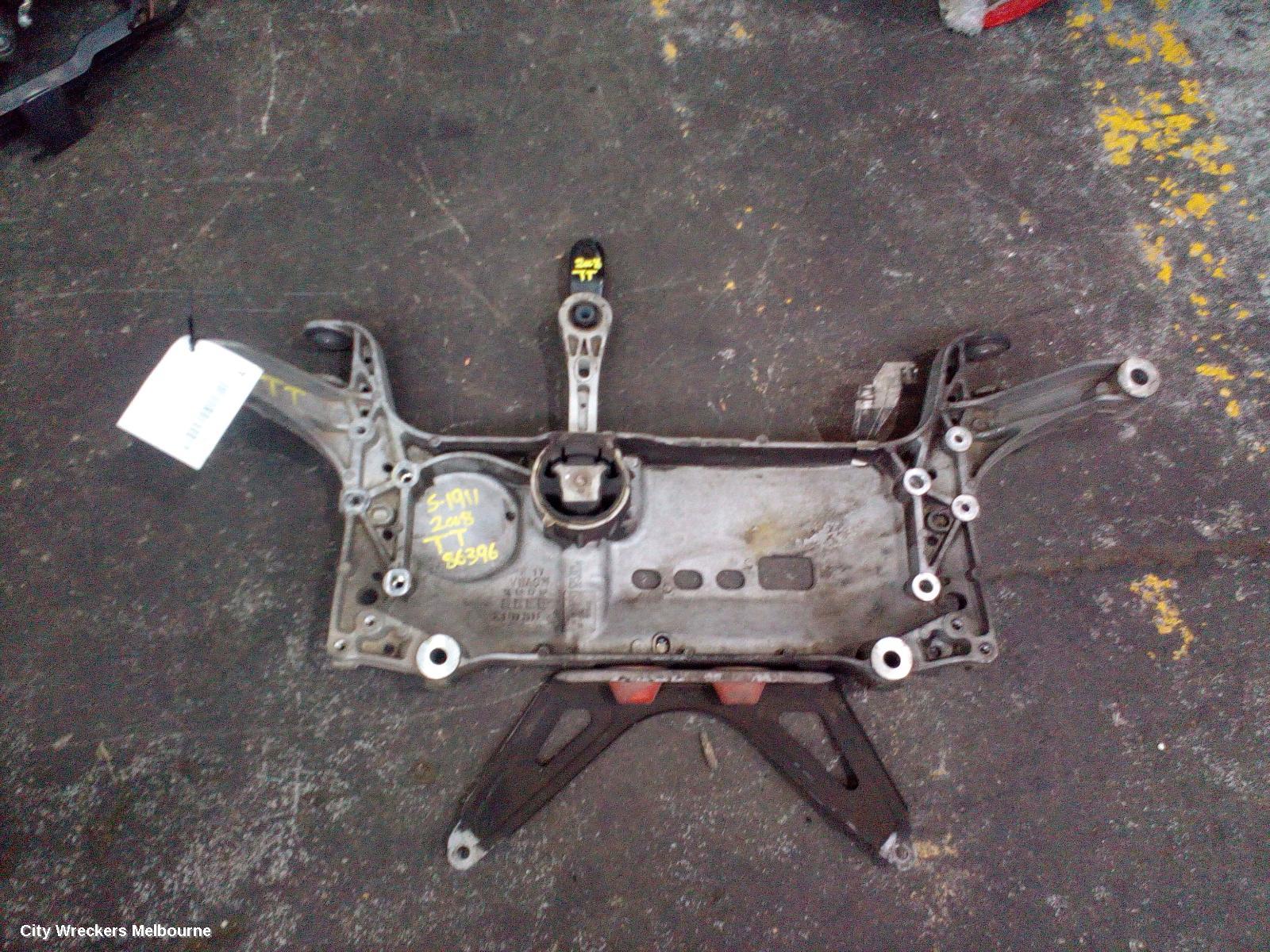 AUDI TT FRT XMEMBER/CRADLE, 8J, 09/2006 - 12/2014