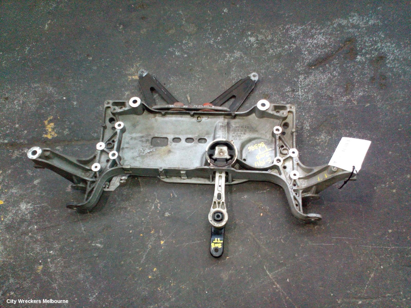 AUDI TT FRT XMEMBER/CRADLE, 8J, 09/2006 - 12/2014
