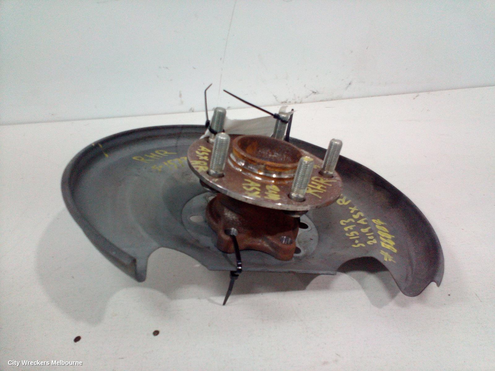 MITSUBISHI ASX RIGHT REAR HUB ASSEMBLY, XB-XC, 2WD, 09/2012 ONWARDS