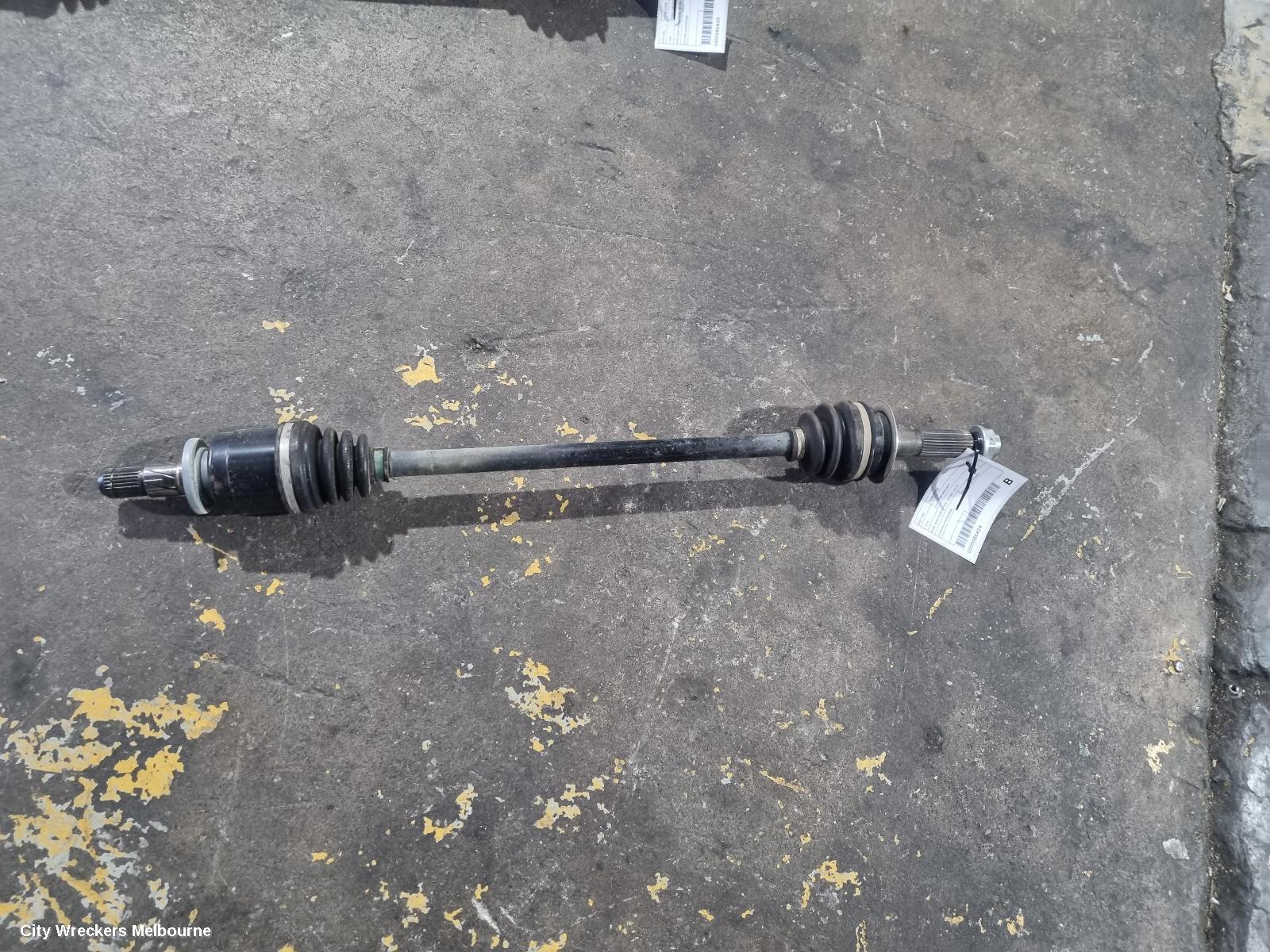 SUBARU FORESTER LEFT DRIVESHAFT, REAR, NON TURBO TYPE, 02/2008 - 12/2012