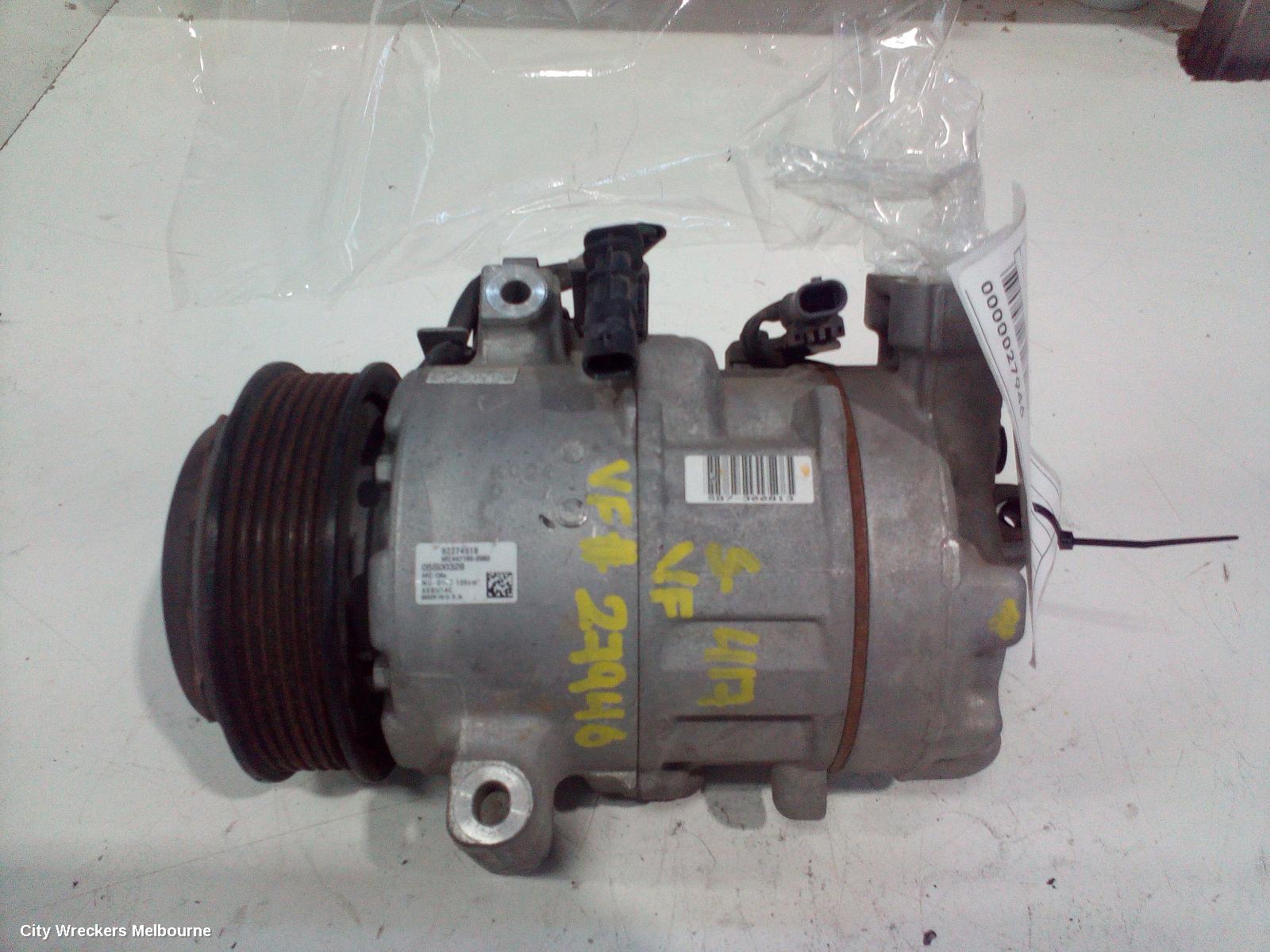 HOLDEN COMMODORE A/C COMPRESSOR, VF, 3.0, 05/2013 - 12/2017