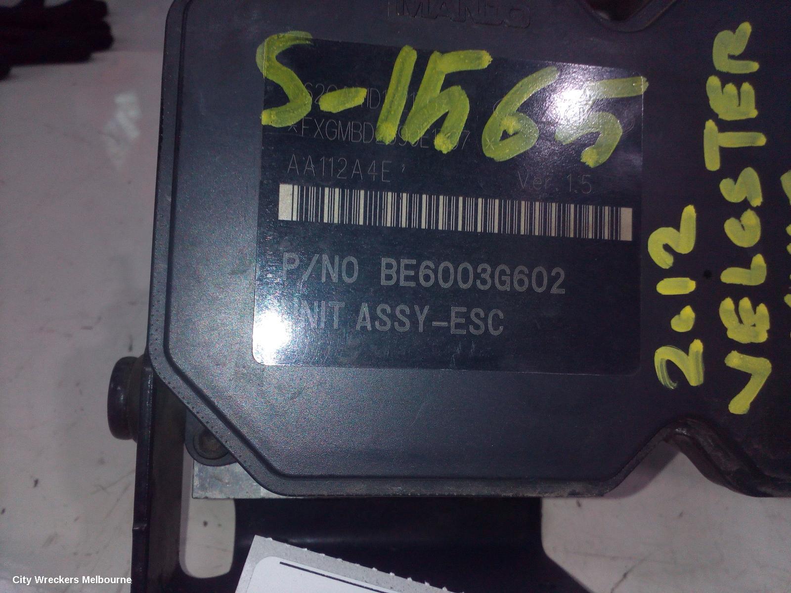 HYUNDAI VELOSTER ABS PUMP/MODULATOR, FS, NON TURBO, 04/2012 - 02/2018