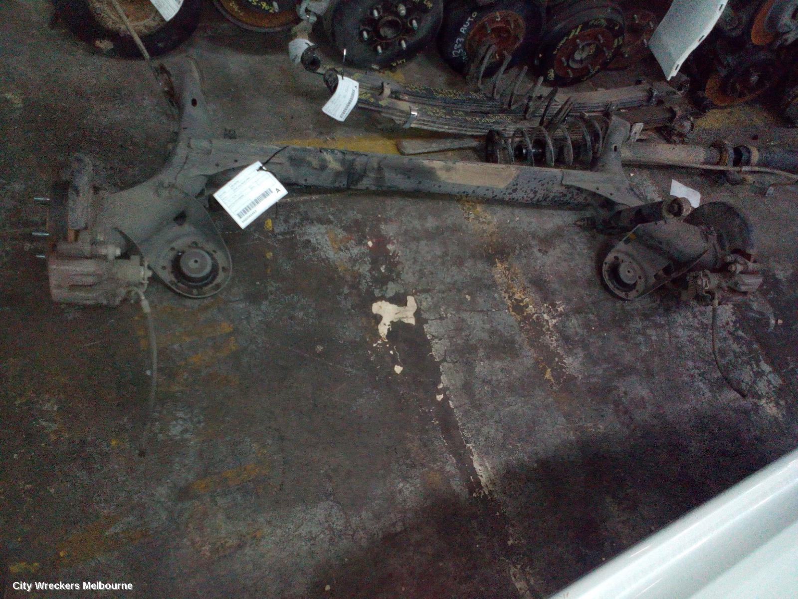 HYUNDAI VELOSTER REAR AXLE BEAM (FWD), FS, 12/2011 - 02/2018