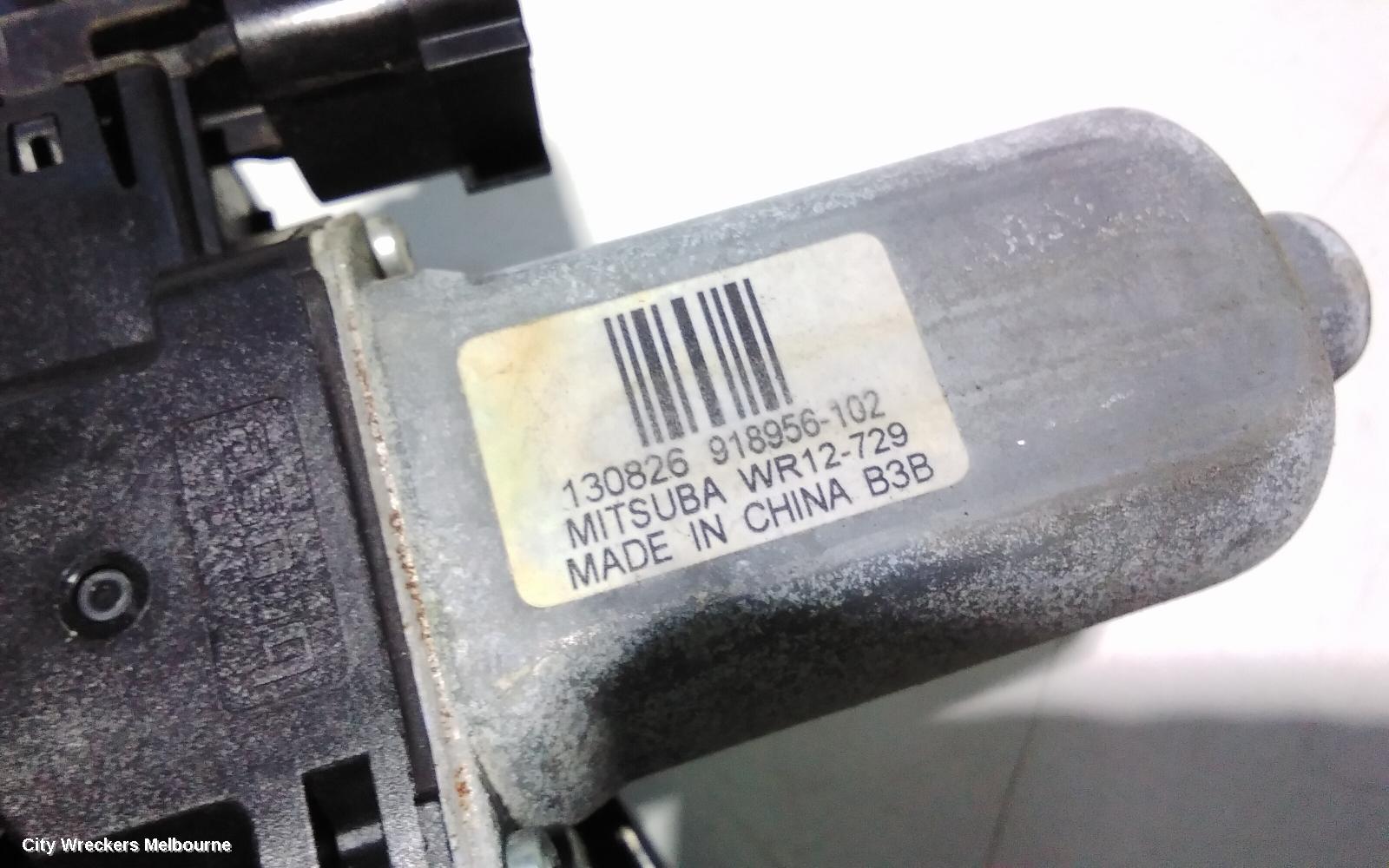 LAND ROVER RANGEROVER EVOQUE LEFT REAR WND REG/MOTOR, DOOR REG ASSY (REG AND MOTOR), 5DR, L538, 11/2011 - 01/2019